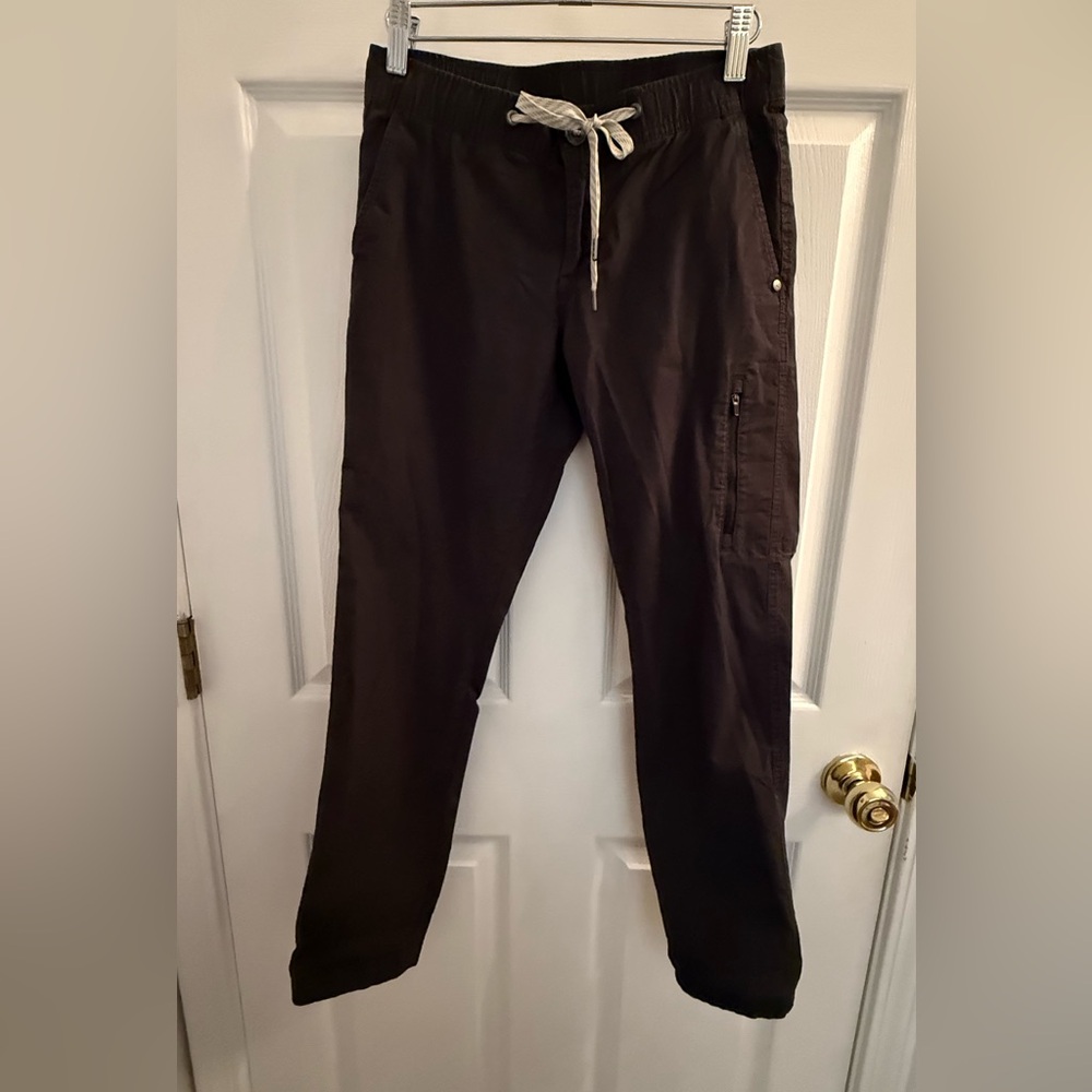 Vuori Charcoal Gray 90% Organic Cotton Pants